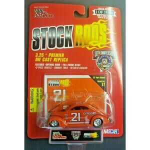 1998 Racing Champions Stock Rods '37 Ford Coupe Michael Waltrip 21 Citgo HW4